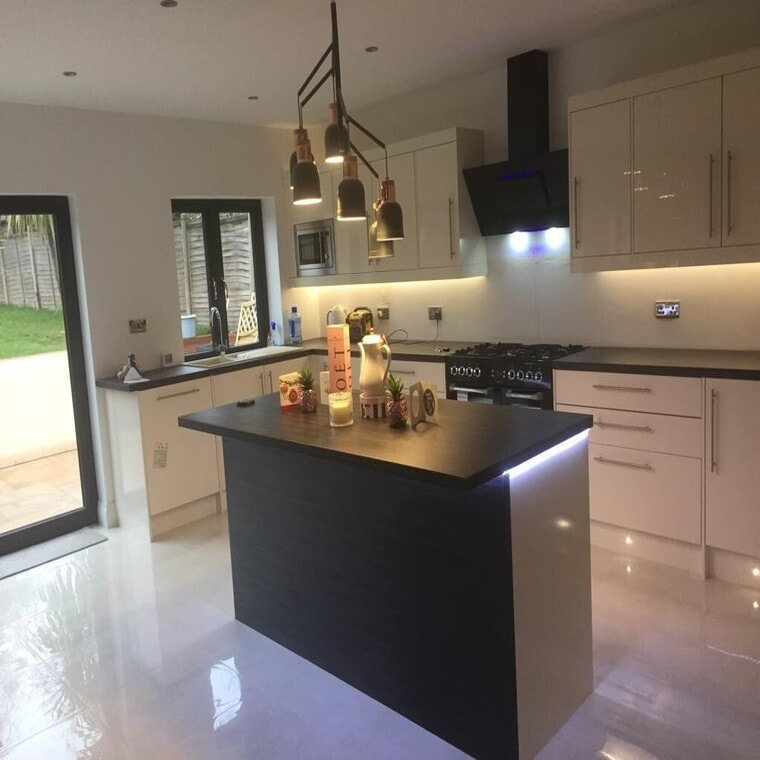 Domestic project, kitchen renovation, Harold Wood_Holton Building Services