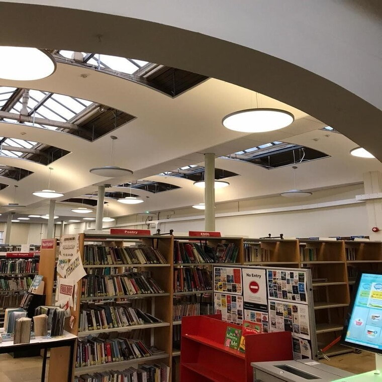 Local Authority project_Stoke Newington Library renovations_Holton Building Services